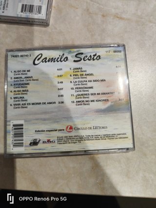 CDs Grandes Éxitos Amigos: Julio Iglesias, Rocío D