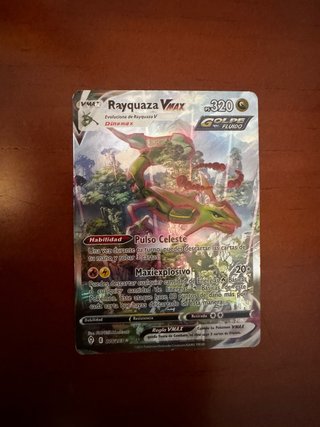 Carta Pokémon Rayquaza VMAX