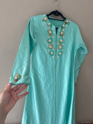 Caftán Marroquí Bordado Talla 38/40