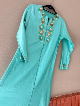 Caftán Marroquí Bordado Talla 38/40