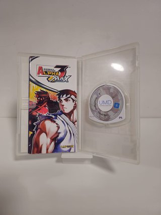 PSP Street Fighter Alpha 3 MAX pal españa