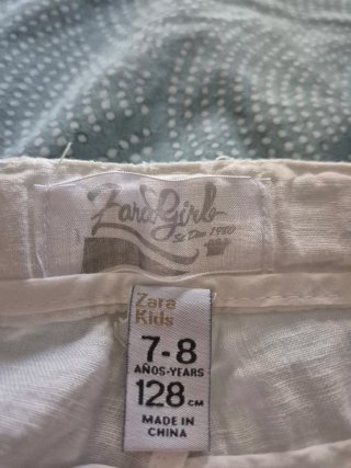 Lote 2 Pantalones Verano Niña 7-8 Años M. Dutti