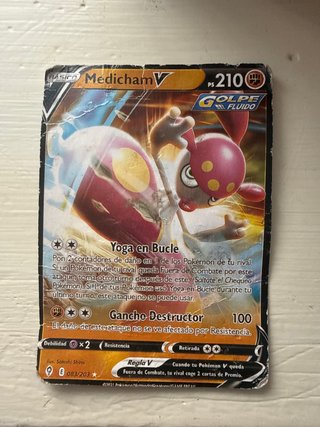 Carta Pokémon Medicham V 083/203