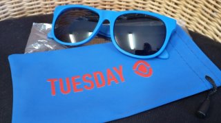 Gafas de Sol Circa Tuesday Skateboard Azules
