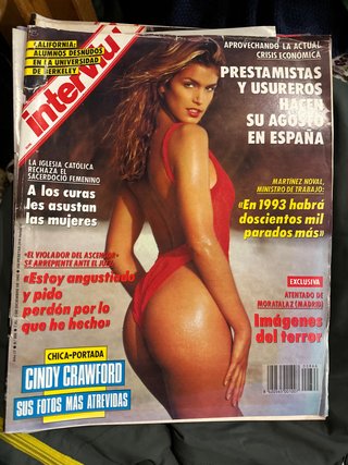 Revista Interviu Cindy Crawford