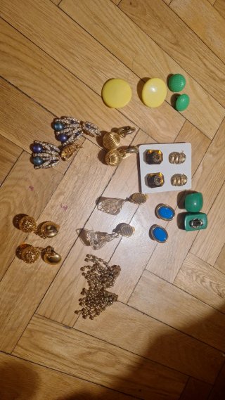Lote Pendientes Vintage Variados