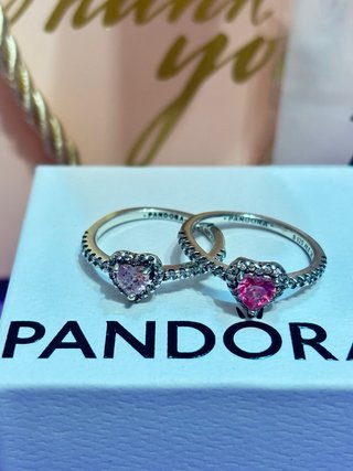 Pandora Anillos Plata promoción 2*1
