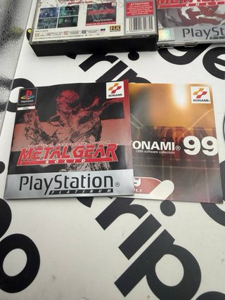 Metal Gear Solid Platinum PS1 - Konami