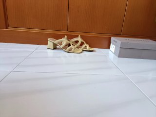 Sandalias tacón "Lodi" .Sin Usar