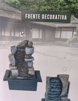 Fuente decorativa