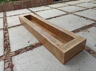 Jardinera / Centro de Mesa. Madera Artesanal.