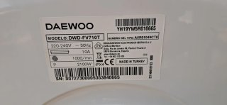 Lavadora Daewoo 7 kg