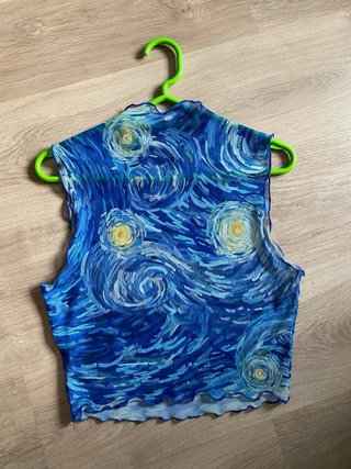 Crop Gasa Van Gogh T.S