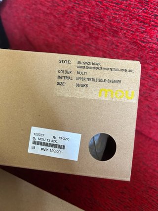 Botín Mou Mujer Talla 38 Multicolor