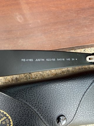 Gafas de sol Ray-Ban RB4165 Justin espejo azul