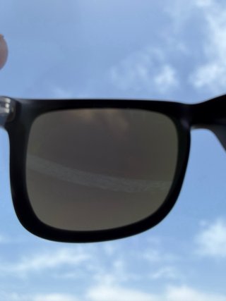 Gafas de sol Ray-Ban RB4165 Justin espejo azul