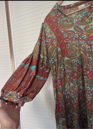 Vestido Vintage Dressing Multicolor Talla Única