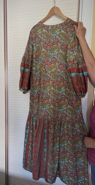 Vestido Vintage Dressing Multicolor Talla Única