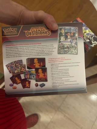 Pokémon TCG: Llamas Obsidianas.