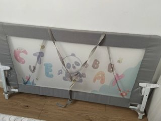 Barrera protectora para cama infantil