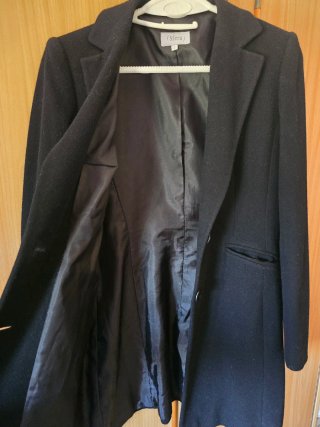 Chaqueta Lana Sfera Talla M-L Negra