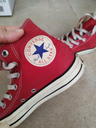 Converse Clásicas Rojas Talla 38