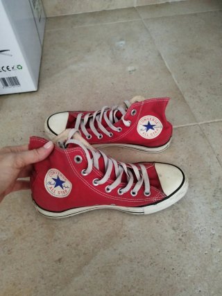 Converse Clásicas Rojas Talla 38