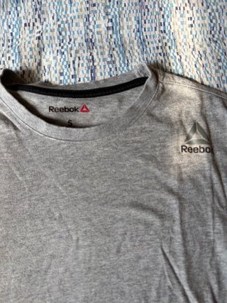 T-shirt Reebok Uomo Grigia Tg S