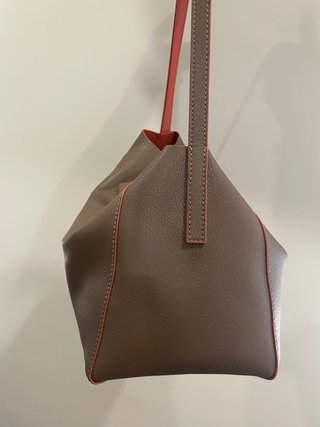 Bolso de Hombro Purificación García Marrón
