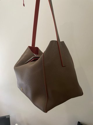 Bolso de Hombro Purificación García Marrón