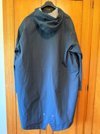 Impermeable Gore-Tex Aigle Negro Nuevo