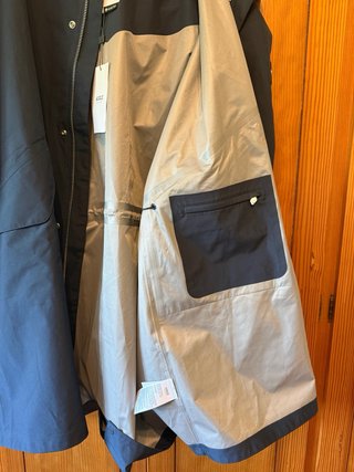 Impermeable Gore-Tex Aigle Negro Nuevo