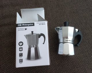 Cafetera Orbegozo KF 100 A aluminio. A ESTRENAR