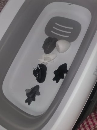Bañera Twistshake Plegable con Patas