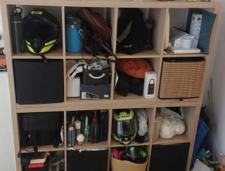 2 Estantería Kallax Ikea Madera