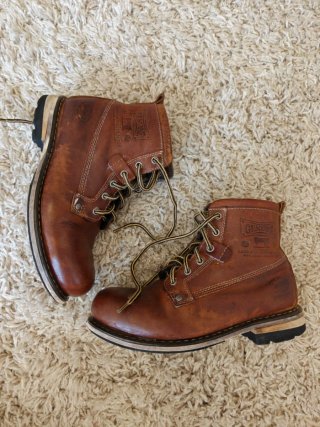 Botas Dockers by Gerli Cuero Marrón Goodyear 41