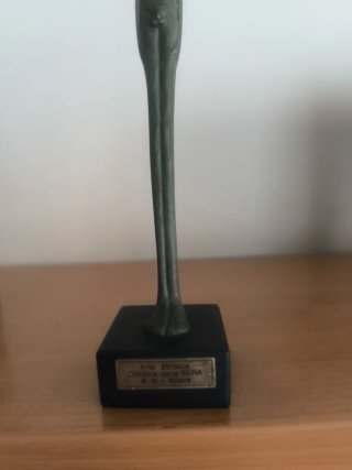 Figura de Bronce Estilo Etrusco