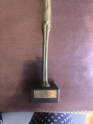 Figura de Bronce Estilo Etrusco