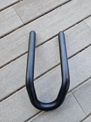 Acoples Manillar Aero Tipo U Negro