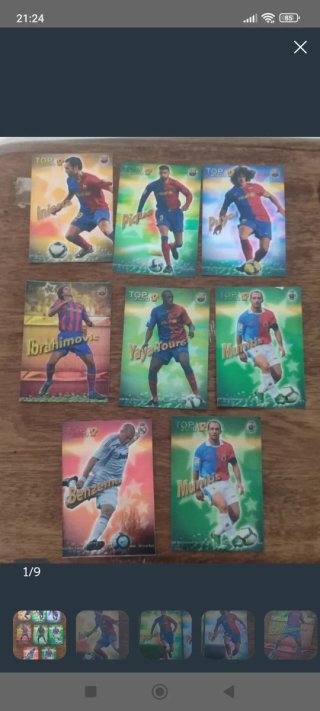 Lote 4kg Cromos Mundicromo Liga 2009-10