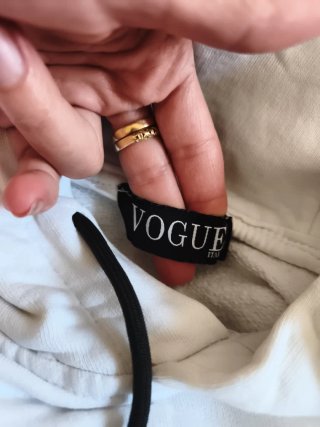 Sudadera Vogue Blanca