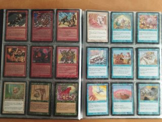 Colección cartas antiguas Magic the Gathering