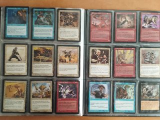 Colección cartas antiguas Magic the Gathering