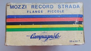 Scatola Campagnolo Mozzi Record Strada