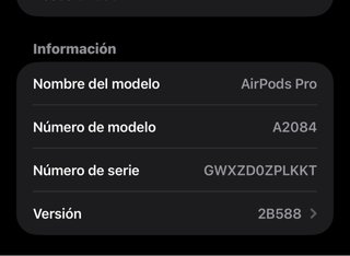 Airpods Pro 2ª Gen sin usar