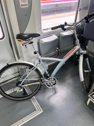 Bicicleta Urbana B'twin Original 5 Rueda 26