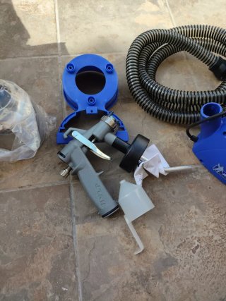Pulverizador Michelin con compresor