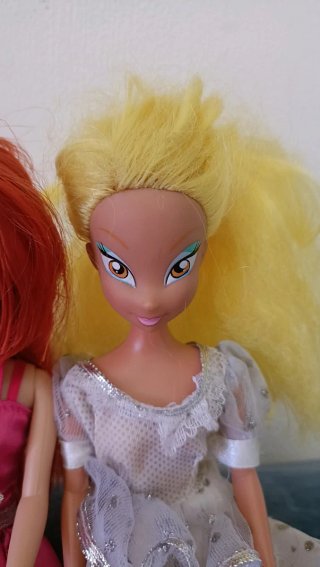 2 Bambole Winx Abito da Sera