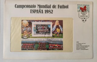 Lote Sellos Mundial Fútbol España 1982 Mauritania