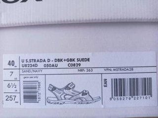 Sandalias Geox Hombre Strada